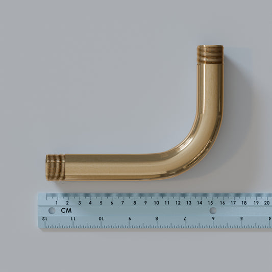 Elleboog 90 graden 20 mm metalen bochtbuisfitting - 5552
