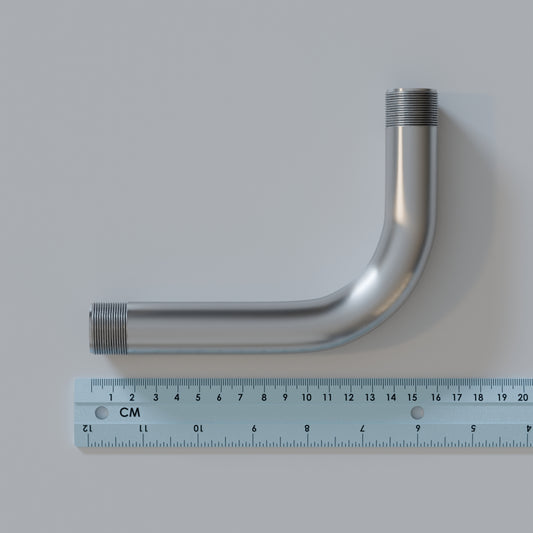 Elleboog 90 graden 20 mm metalen bochtbuisfitting - 5552