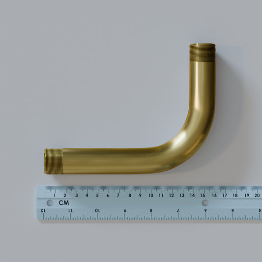 Elleboog 90 graden 20 mm metalen bochtbuisfitting - 5552