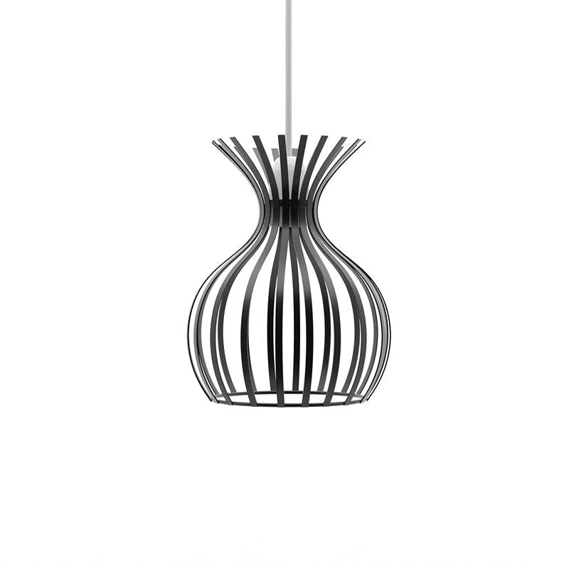 Modern Black metal Wire Cage lamp shade