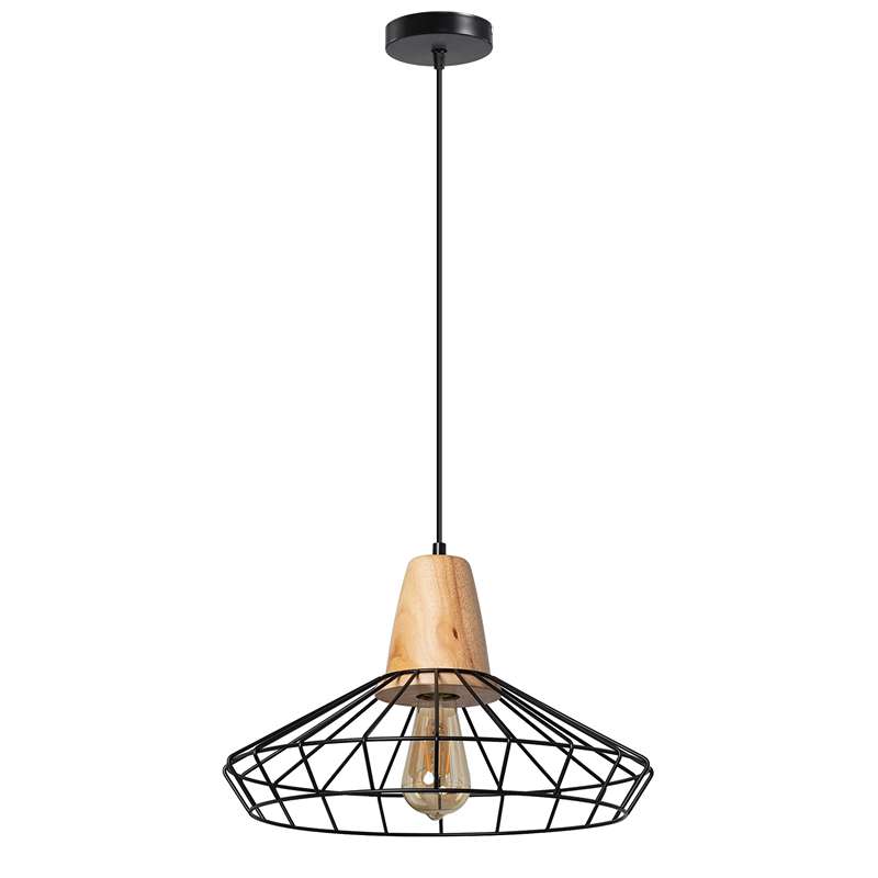 Industrial cage light shade  for ceiling lighting