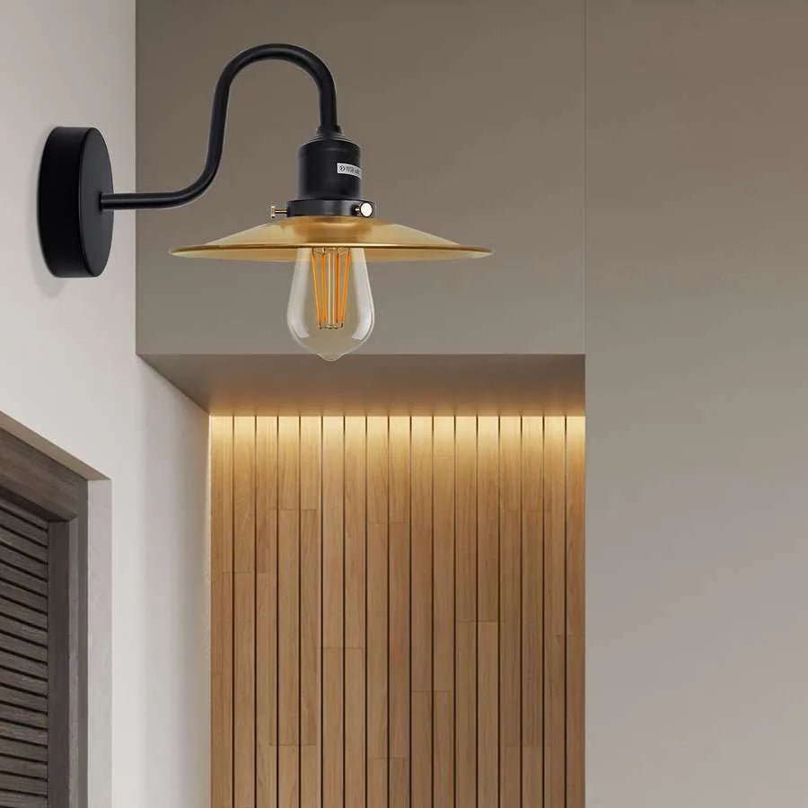 wall light wall mount wall light fixture Wall Lights-Black Wall Sconces Indoor Farmhouse Barn Lights Modern Indoor Wall Mount Lighting Fixtures with E27 Socket Anti-Rust Wall Lantern