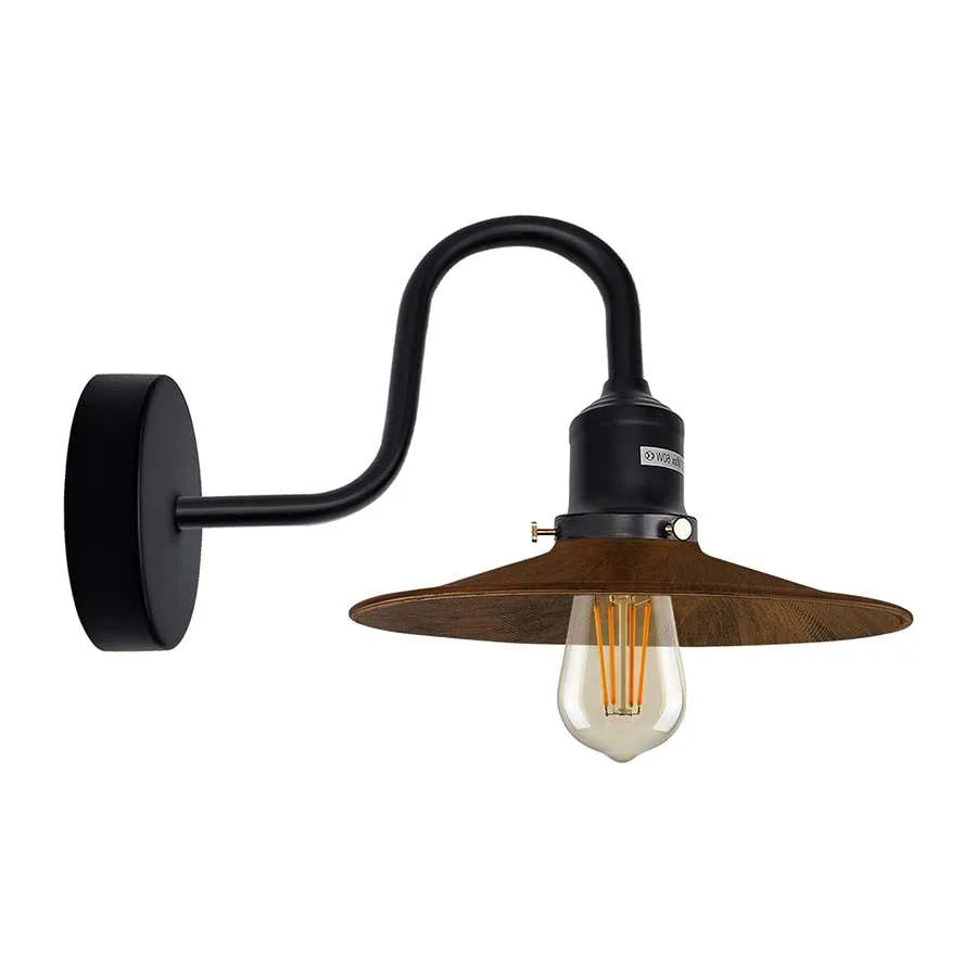 Metal Shade Wall Sconce Light Metal Shade Wall Sconce Light wall light wall mount wall light fixture Wall Lights-Black Wall Sconces Indoor Farmhouse Barn Lights Modern Indoor Wall Mount Lighting Fixtures with E27 Socket Anti-Rust Wall Lantern