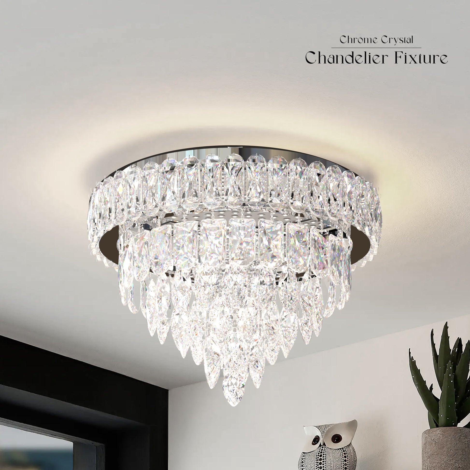 crystal chandeliers