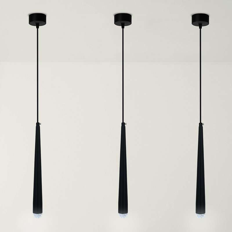 Modern LED Conical Pendant Light Aluminum home/Industrial lighting hang lamp