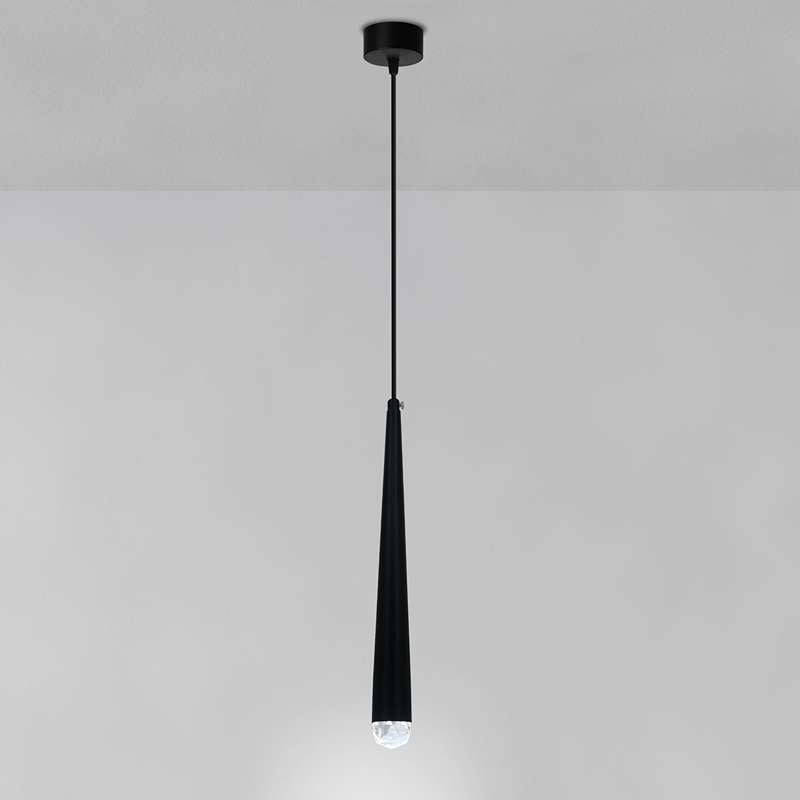 Modern LED Conical Pendant Light Aluminum