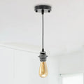 Plafondrozet Stoffen Flex Hanglamp Lamphouder~2336
