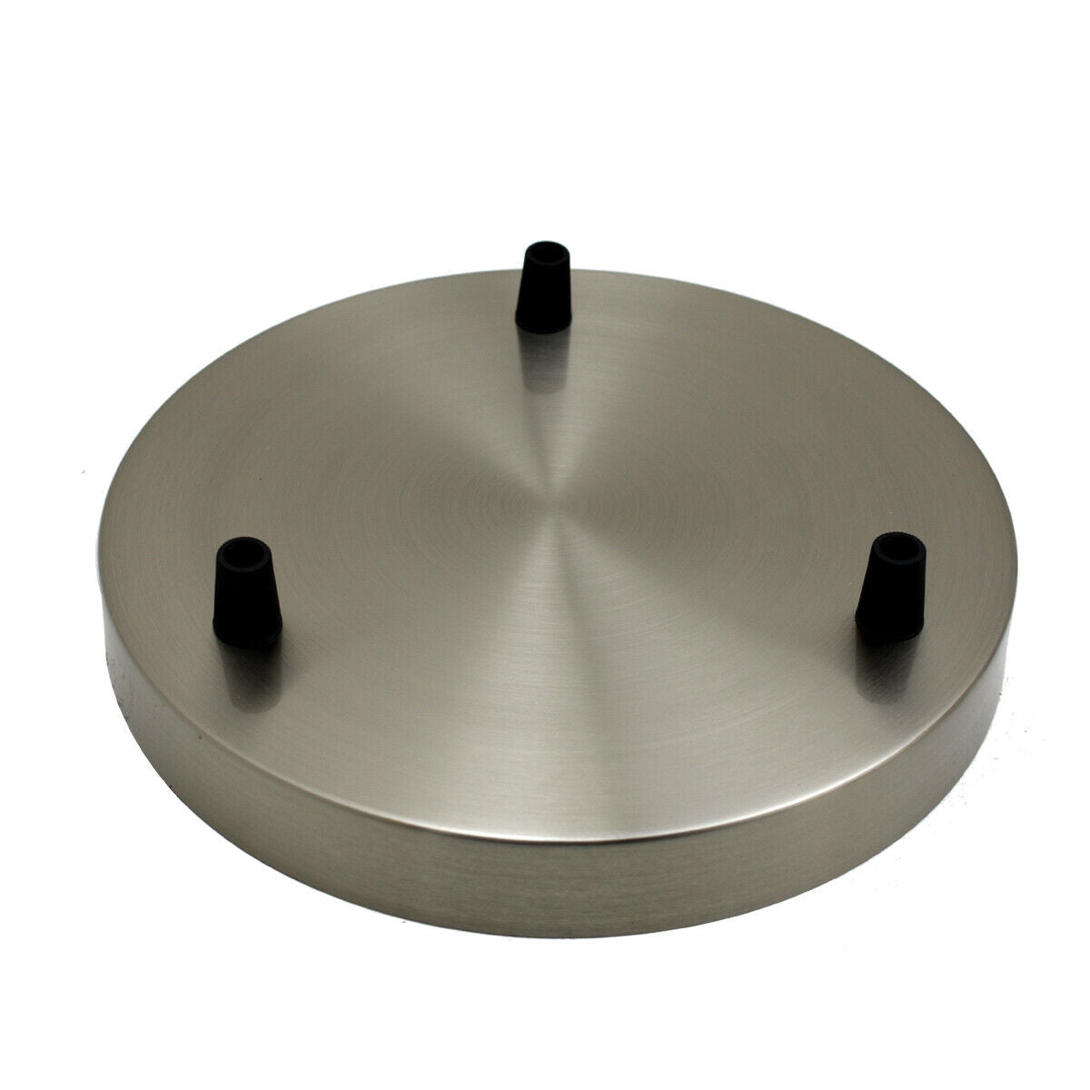 Vintage ceiling rose with E27 lamp holder and braided fabric cable