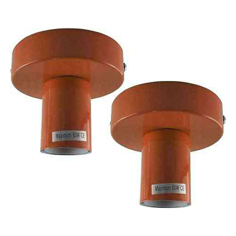 Vintage lampenhouder plafondlamp inbouwfitting~5748 