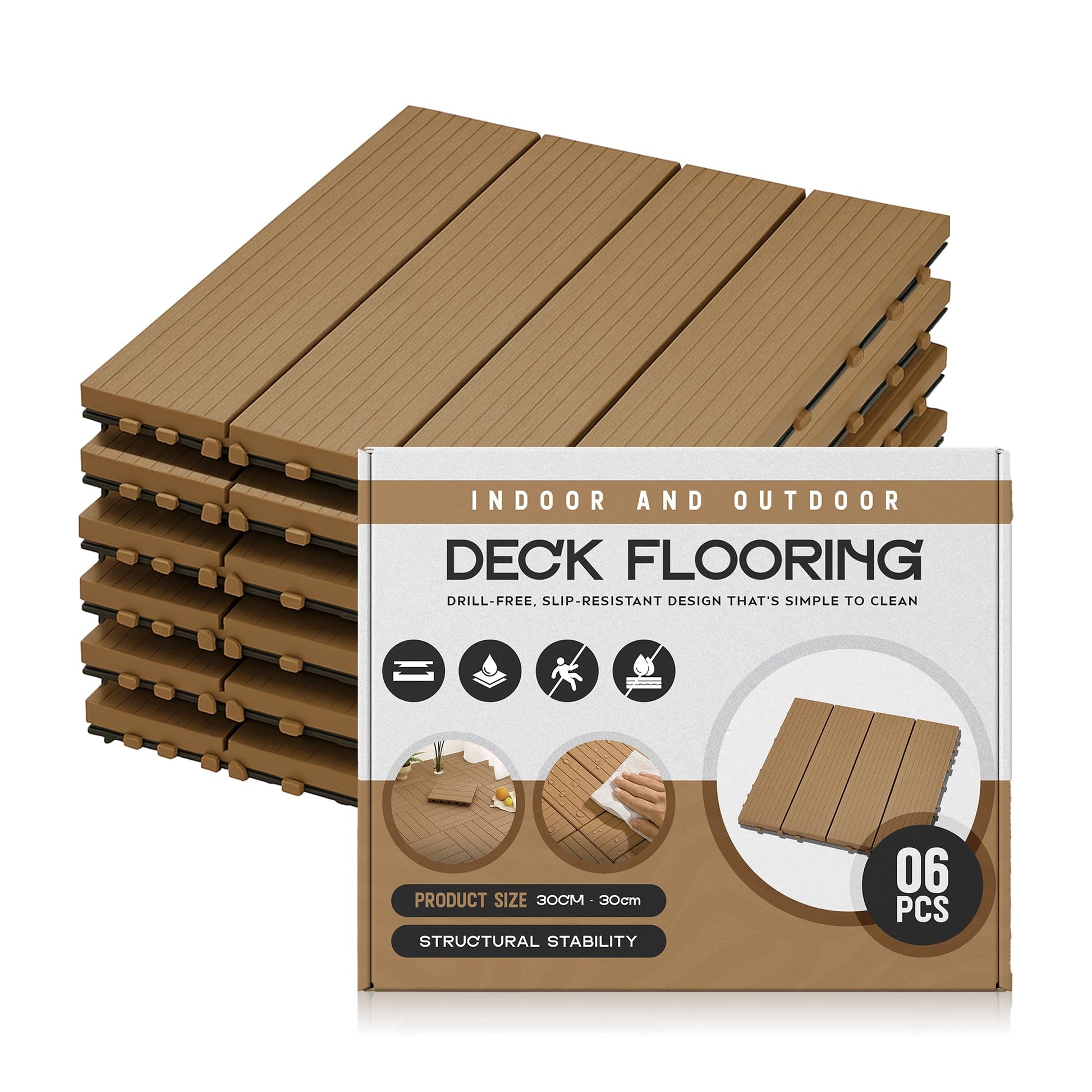 garden decking squares