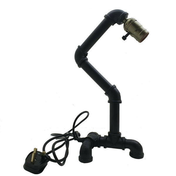 Budgetvriendelijke tafellampen IJzer Steampunk ~2836 – Zwart / Nee