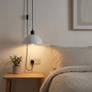 4m Plug-in Pendant Swag Lamp with  On Off Switch ~6637