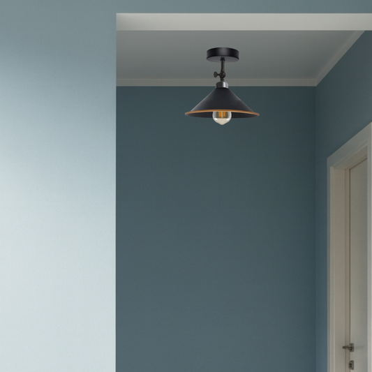 Flush Mount Ceiling Light Metal ~6216