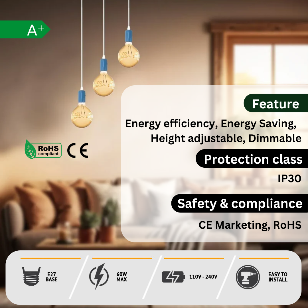 Pendant light for living room