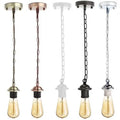 Enkele plafond hanglamp E27 fitting hangende kettinglamp~ 5128