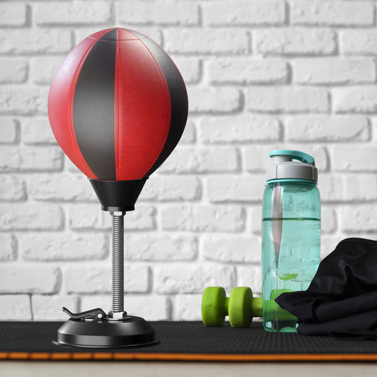 Stress Release Desktop Punching Ball Bokszak met Zuignap~5458