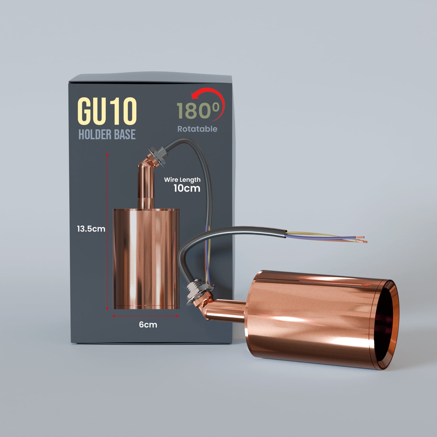  GU10 vintage industrial light bulb lamp holder