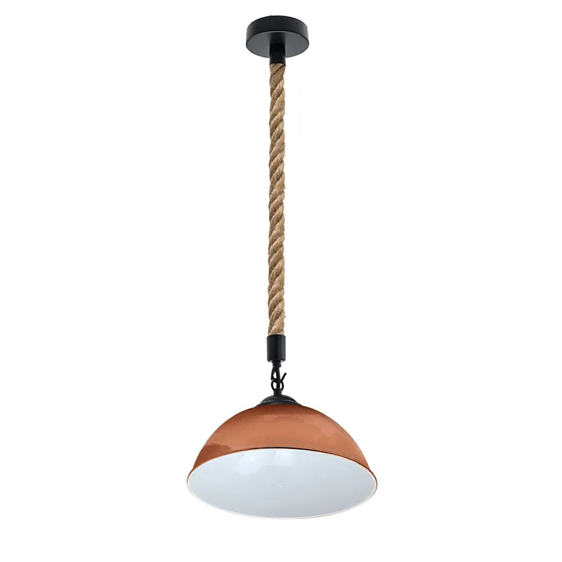 Rose gold Metal Dome Shade Ceiling Pendant Lamp