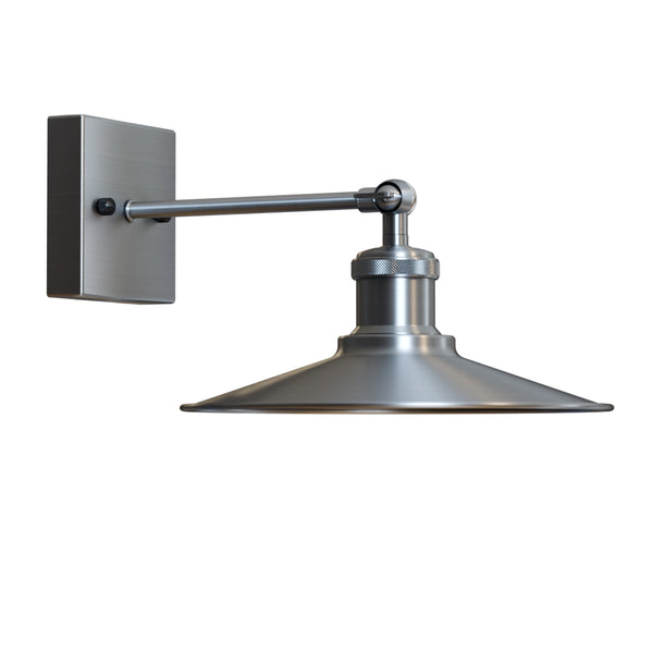 Wandlamp van satijnnikkel, wandlampen voor de woonkamer, woondecoratie ~5953 – Nee