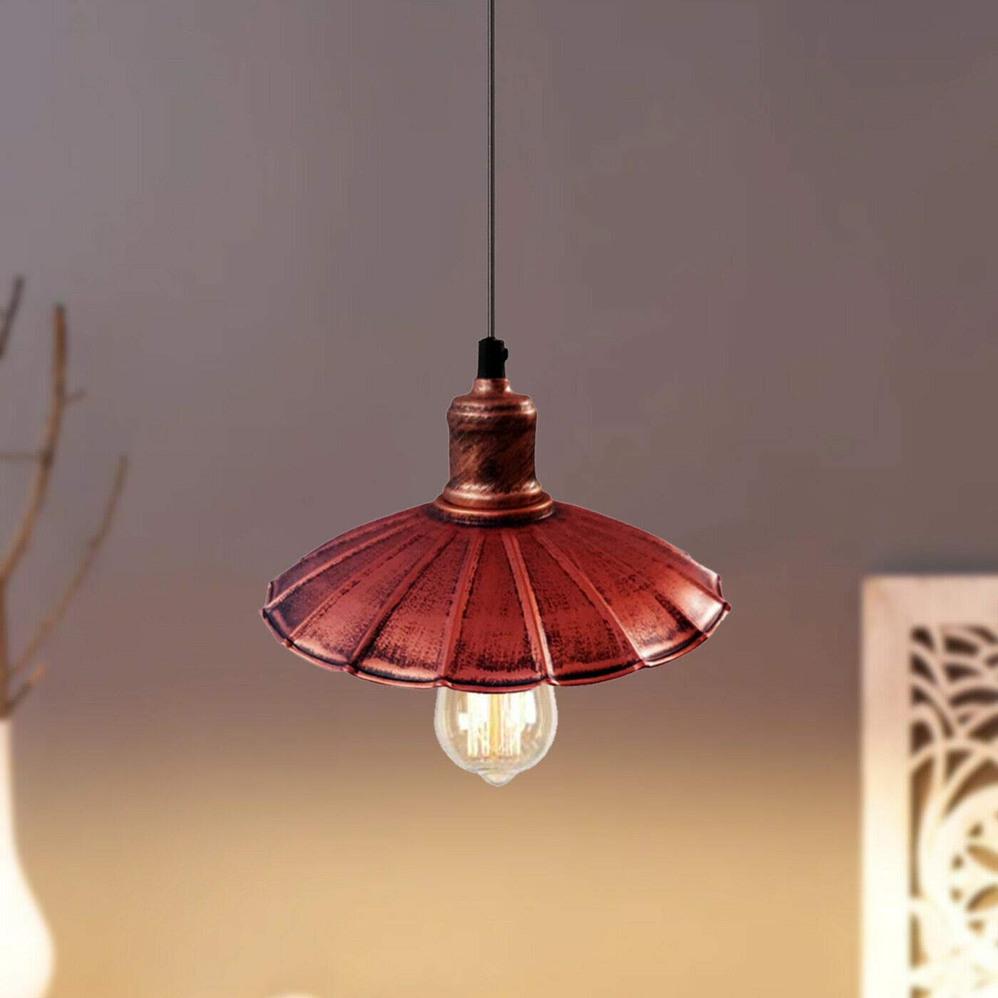 Rustic pendant light