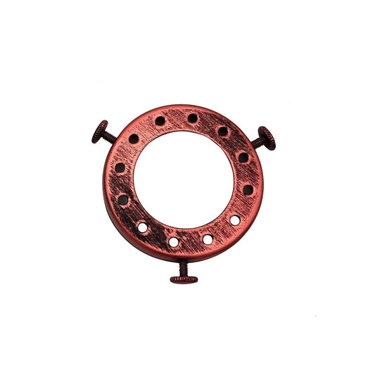 Rustieke rode lampenkapkap voor hanglampfitting ~1037