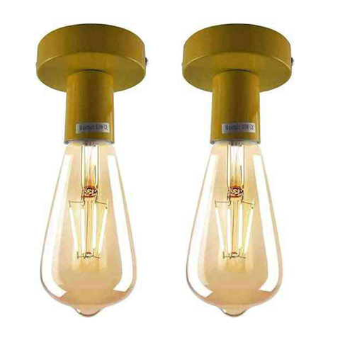 Vintage lampenhouder plafondlamp inbouwfitting~5748 