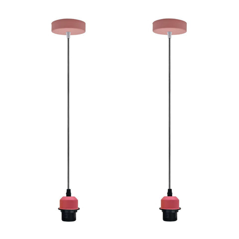 Vintage industriële hanglamp E27 lamphouder plafondlamp armatuur ~5811