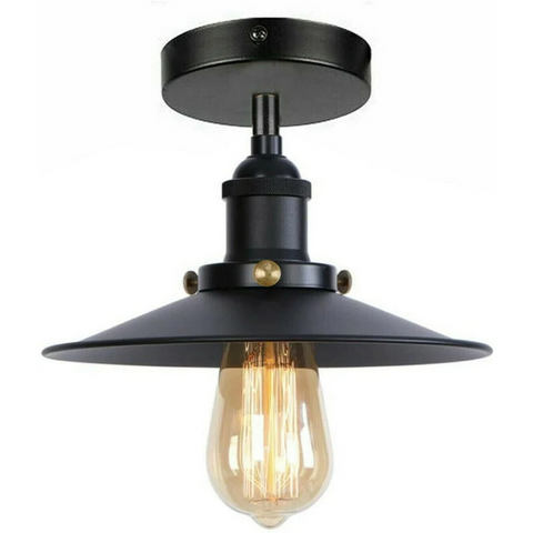 Moderne metalen plafondlamp - Semi-plafondlamp ~ 2202 