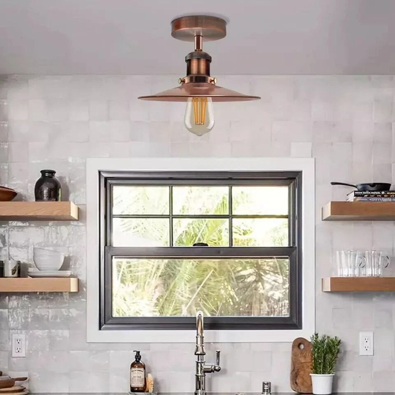 modern ceiling light semi-flush mount light metal light fixture modern flush mount ceiling light semi-flush vintage flush ceiling light industrial light fitting vintage flush mount ceiling light flush metal ceiling light copper flush ceiling light silver flush ceiling light lighting for farmhouse vintage copper light fitting semi flush flush light ceiling Light  led ceiling light mini pendant light  light fitting  flush mount light Flush Mount Ceiling Light Flat lampshade