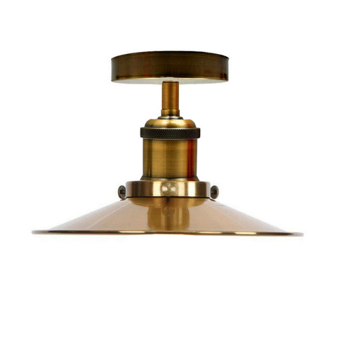 Moderne metalen plafondlamp - Semi-plafondlamp ~ 2202 