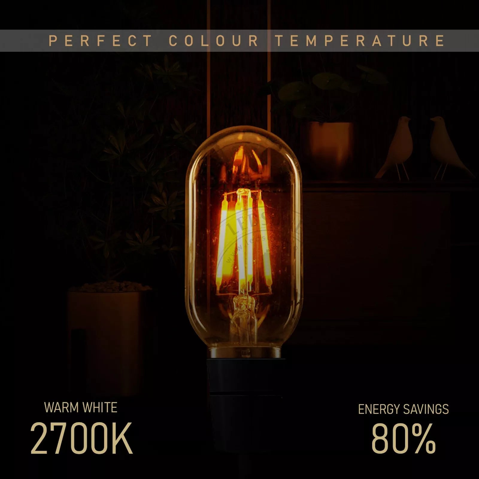 T45 4W dimmable bulbs