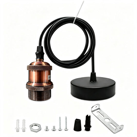 Industriële E27-lamphouder hanglamp armatuur ~5574