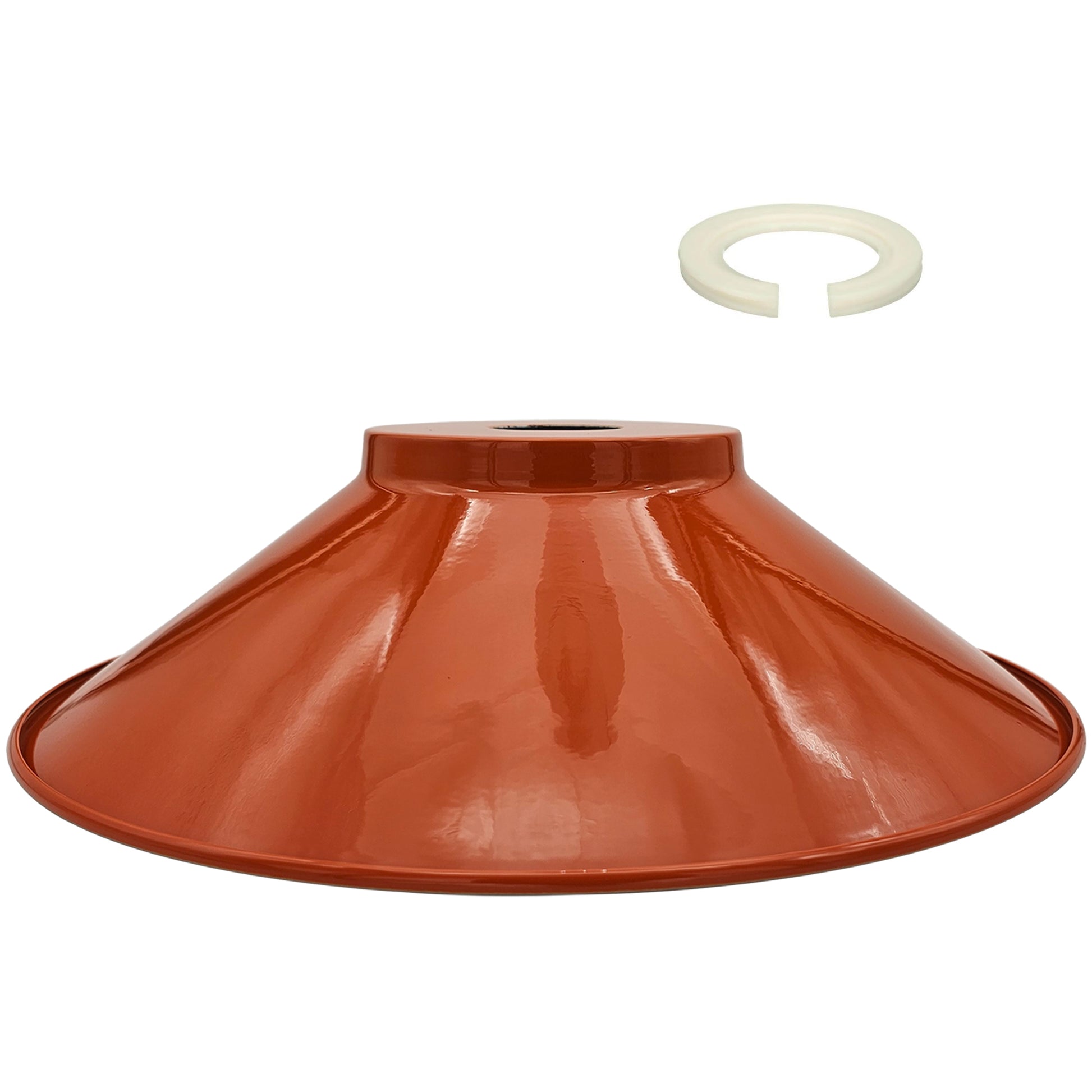retro lampshade orange