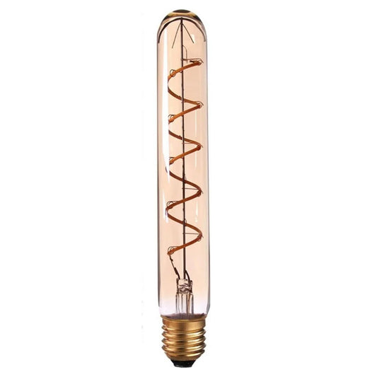 Vintage T185 4W LED spiraalvormige filament Edison gloeilamp warm wit~1045