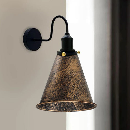 Retro industriële wandlamp, vintage wandlamp, designlamp voor binnen, lampfitting~3387