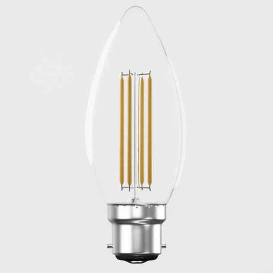 LED-kaars B22 Edison-schroefdraad LED-lampen ~5040