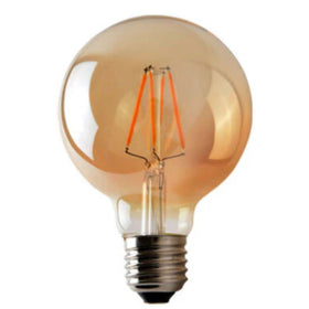 LED Filament E27 G95 4W Lamp Dimbaar Schroef Vintage Bol Decoratieve Lamp~1531