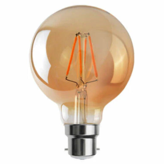 LED Bajonet G95 Filament Vintage Lamp 4W B22 Edison Globe Vintage Lamp - 4072