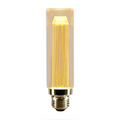 Vintage E27 3W Edison buisvormige gloeilampen amberkleurig glas, decoratieve lampen ~ 5066