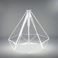Geometrisch draadkooiontwerp, eenvoudig te monteren verlichting~1993