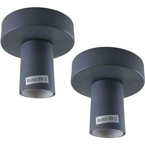 Vintage lampenhouder plafondlamp inbouwfitting~5748 