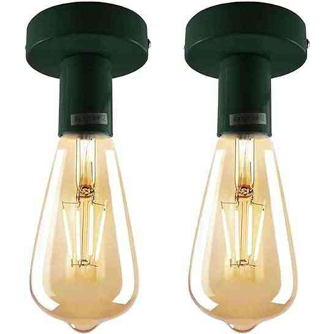 Vintage lampenhouder plafondlamp inbouwfitting~5748 