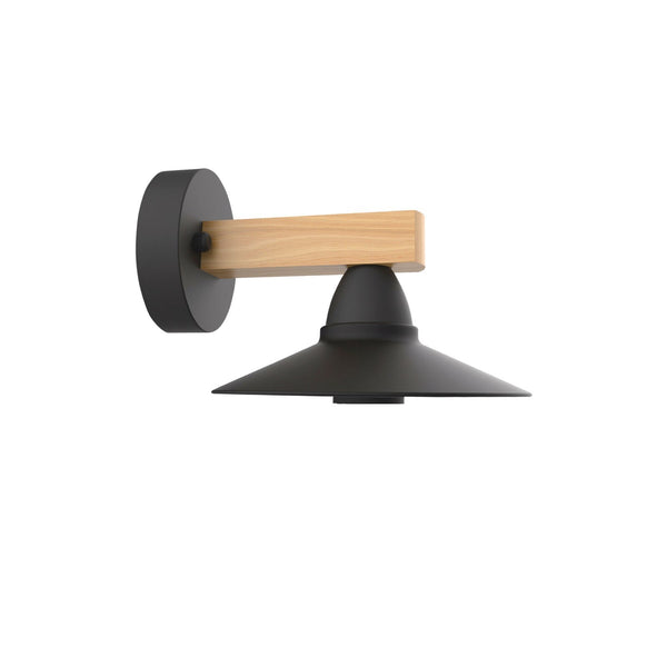 Vintage moderne wandlamp voor binnen, wandlamp, fitting ~1327 – Zwart Type 2