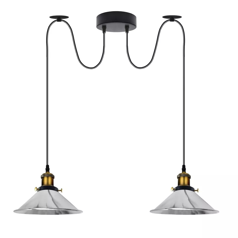 Retro-Inspired Adjustable Ceiling Light for Modern Homes