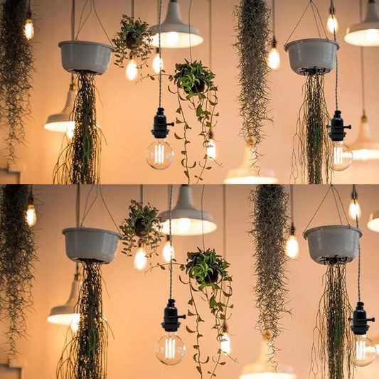 E27-pendelfitting in lamphouder met Edison-schroefdraad voor retrolamp ~5719