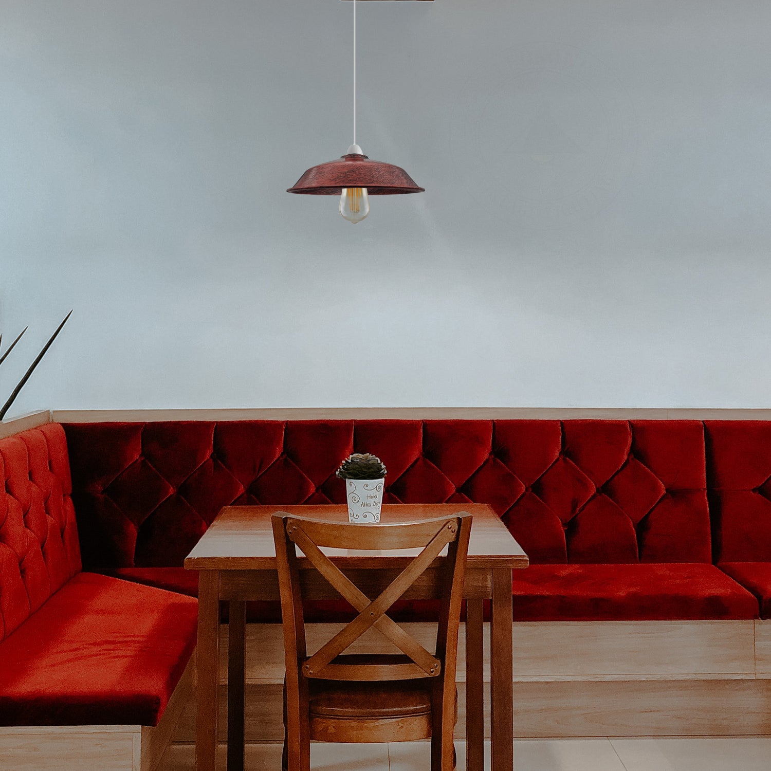 lamp shade pendant light - Application image