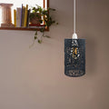 Abat-jour en metal Easy Fit plafondhangende tafellampenkap ~ 5474