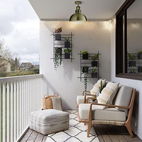 dome install tiffany vintage green brass dome ceiling light, vintage E27 semi-flush 26 cm, aged brass industrial ceiling fixture, unique color metal ceiling lamp