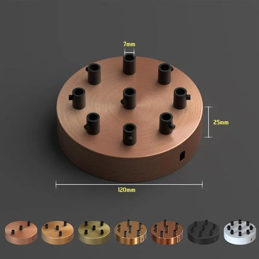 Suspended Ceiling Pendant Light Fitting multi outlet