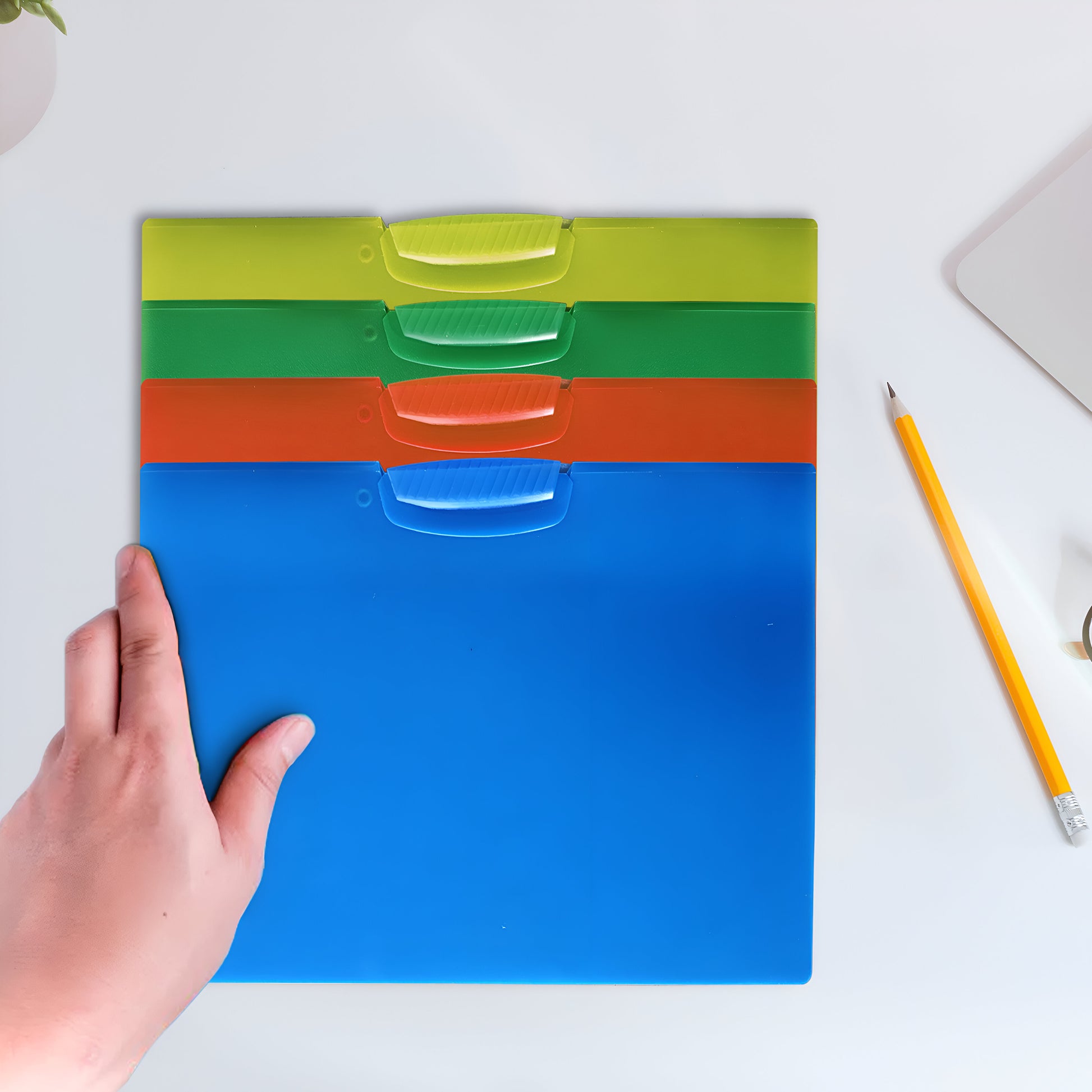 4 Pack Plastic Report Cover